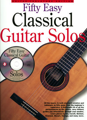 Fifty Easy Classical Guitar Solos - Jerry Willard