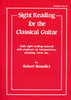 Sight Reading for the Classical Guitar levels 1 to 3 - Robert Benedict