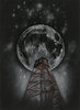 Seela Vellamo: Hopeinen kuu (vedos taideteoksesta)