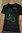 Black TGF t-shirt with green guitars (Regular O)