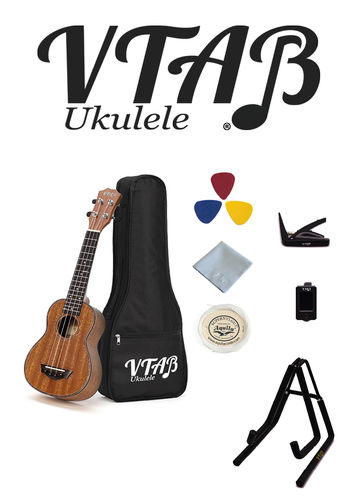 Soprano ukulele – VTAB FL-S15 BUNDLE