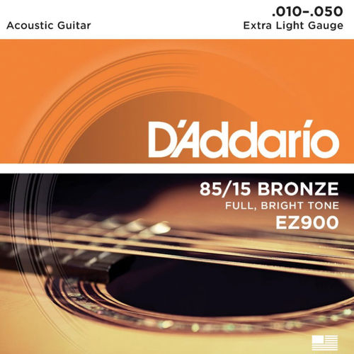 D'Addario EZ900 10-50 - for Steel String Guitar