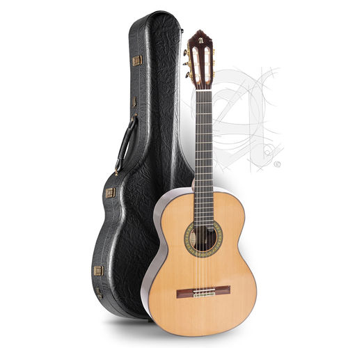 Alhambra 11 P - kokopuinen klassinen kitara + kova laukku