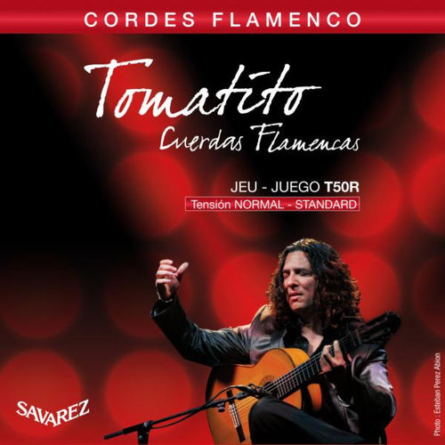 Savarez T50R flamencokitaran kielet - Tomatito Normal Tension