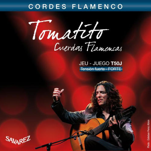 Savarez T50J flamencokitaran kielet - Tomatito High Tension